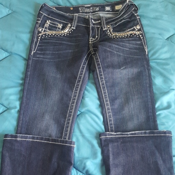 Miss Me Bootcut Jeans Size 23 - Picture 2 of 3
